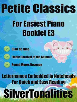 cover image of Petite Classics for Easiest Piano Booklet E3
